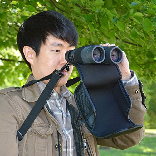 Carson BinoArmor Deluxe Easy-Access Magnetic Binocular Case (BA-07) , Black - Image 5