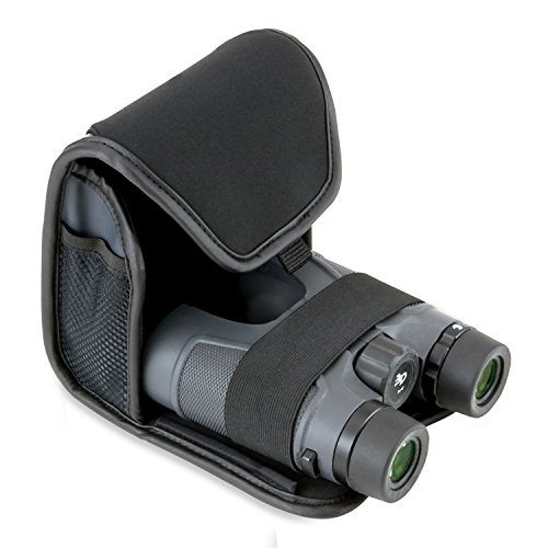 Carson BinoArmor Deluxe Easy-Access Magnetic Binocular Case (BA-07) , Black - Image 3