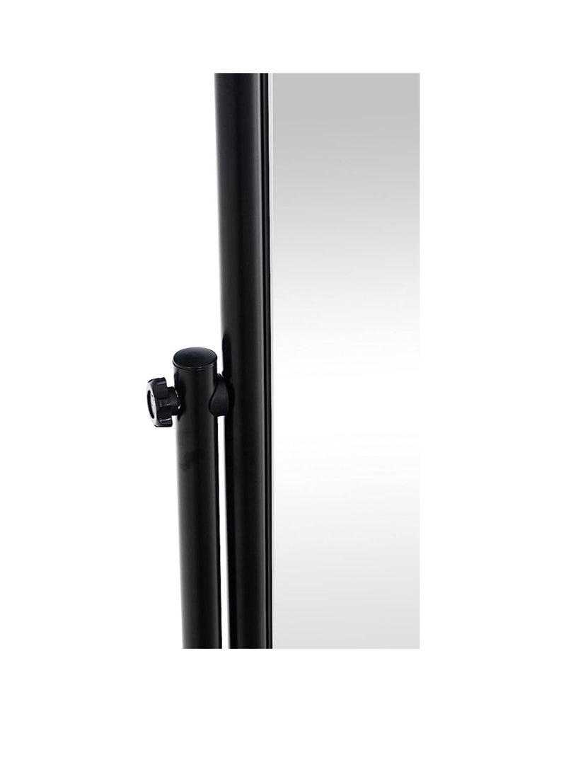 Metal Framed Decorative Dressing Floor Standing Mirror Full Body Mirror Standing Mirror With Wheels  - Image 4