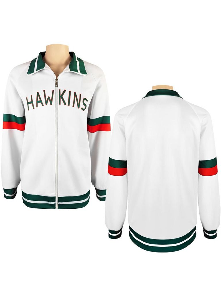 Stranger Max Things Cosplay Costumes Shirt Hoodies Sweatshirt Jacket Coat Season 4 Outfits Party Suit (Dress+coat) - Image 3