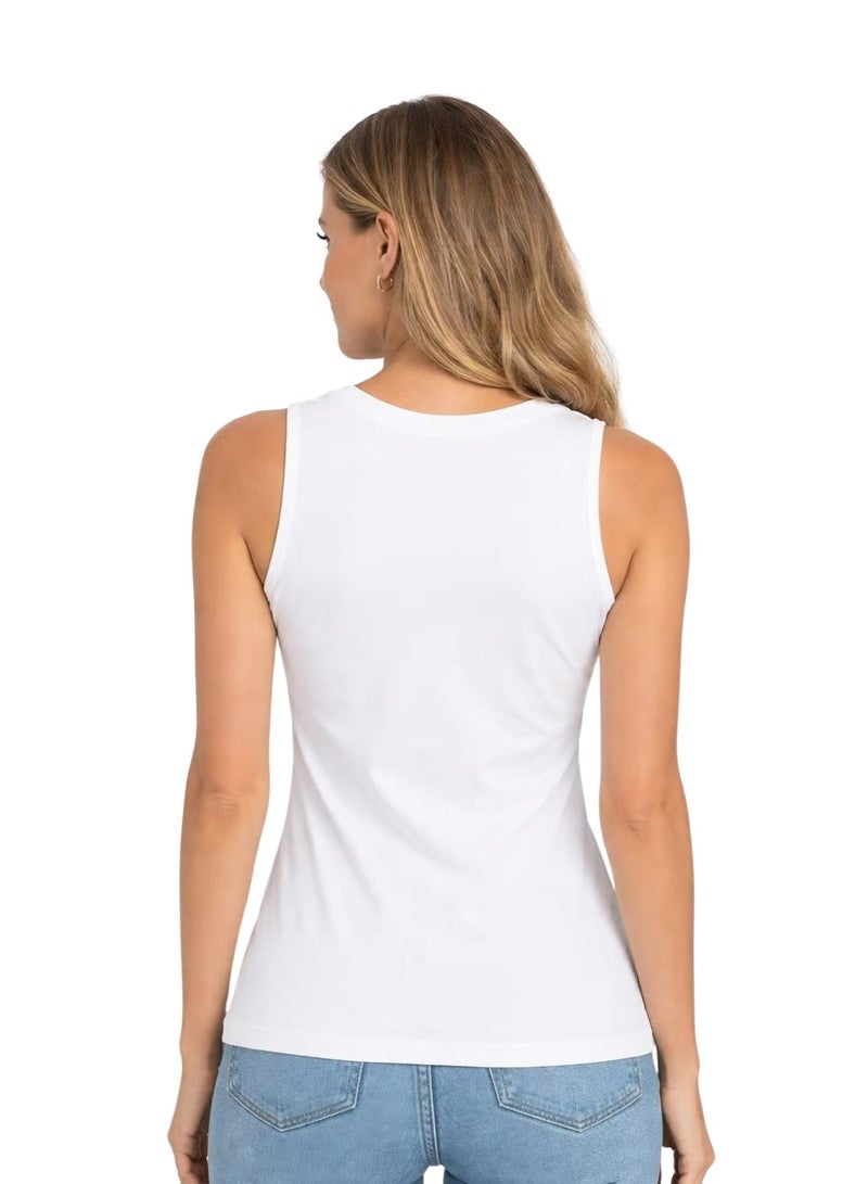 Karma Pack of 2 Wide Cut Tank Top Viscose Cotton Body Wear - Image 4