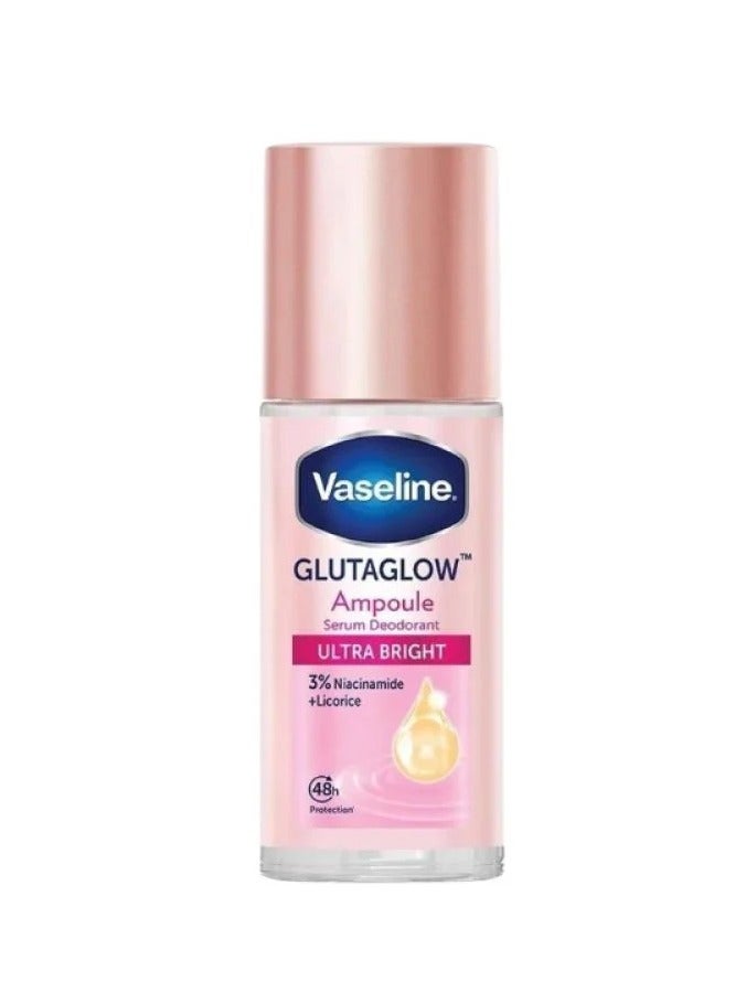 فازلين مزيل العرق فازلين جلوتاجلو الترا برايت أمبولة - 45 مل - Image 1