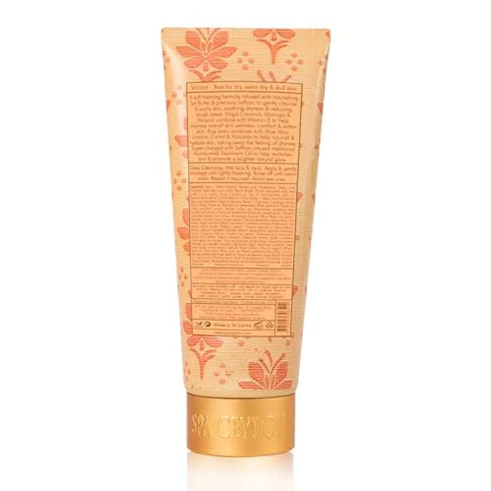 SPA CEYLON Sal and Saffron Vitamin E Enriched Facial Cleansing Foam | Gentle Cleanser | Hydrating | Skin Radiance - Image 2