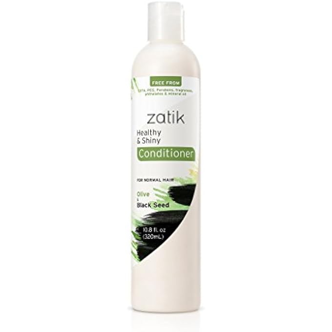 zatik (OLIVE & BLACK SEED, 320ML) - HEALTHY & SHINY CONDITIONER, 10.8 FZ - Image 2