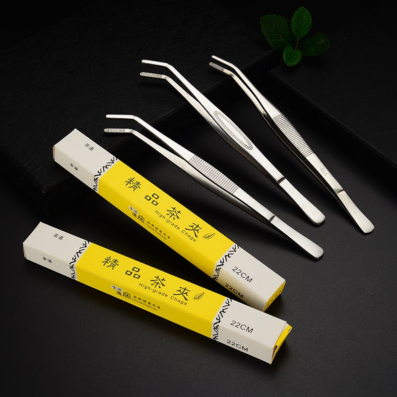 Factory Stainless Steel Tea Ceremony Six Gentlemen Kung Fu Tea Set Suit Copper Tea Spoon Tea Clip Tea Ceremony Accessories - Image 5