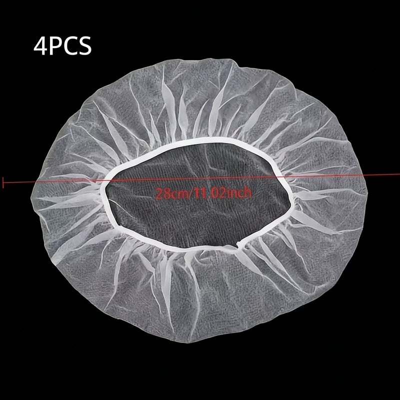 4pcs Rainwater Net Cover Set for Garden Eaves Debris Protection - Image 3