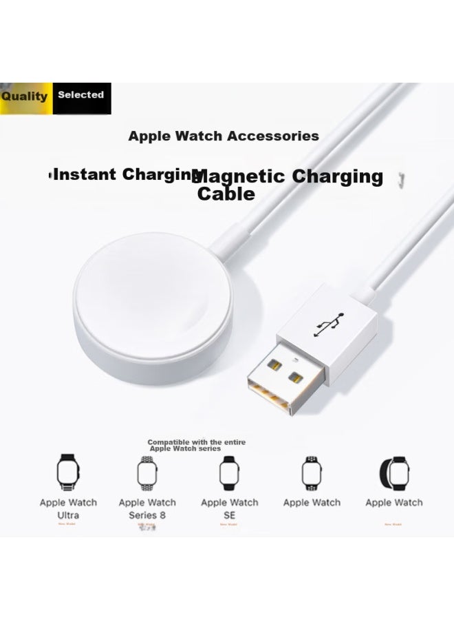 KOVOL شاحن ساعة Kewo Apple Watch، قاعدة شحن لاسلكية Iwatch مغناطيسية، متوافق مع Magsafe لشحن الساعة، مناسب لـ Apple Watch 9/8/7/6/5/4/3/2/10/se/ultra - Image 1