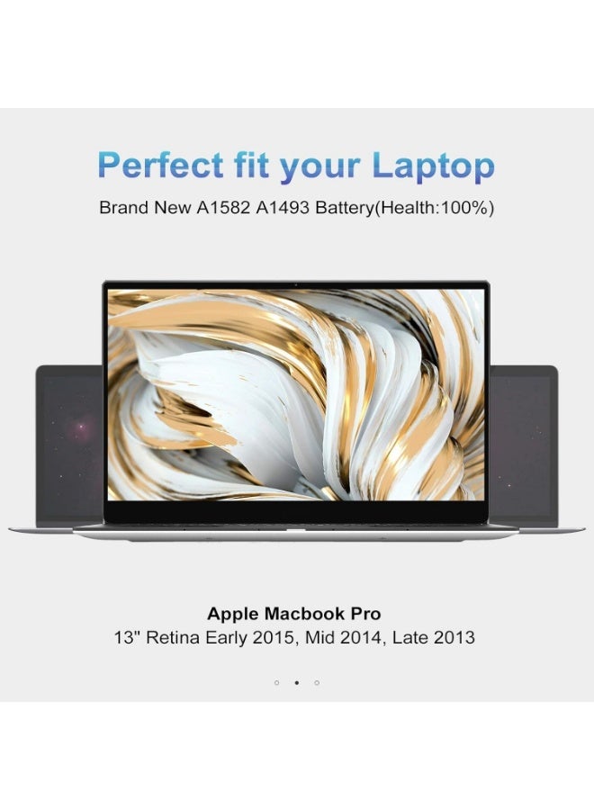 Replacement Laptop Battery Designed for MacBook Pro 13 Inch Retina A1502 A1582 Models - Image 5
