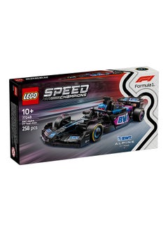 LEGO Speed Champions BWT Alpine F1 Team A524 Race Car Toy with a Collectible Formula 1 Driver Minifigure - Model Kits for 10+ Year Old Boys & Girls or Adult Motorsport Fans 77248 (258 pieces)  - Image 2