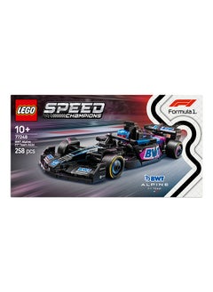 LEGO Speed Champions BWT Alpine F1 Team A524 Race Car Toy with a Collectible Formula 1 Driver Minifigure - Model Kits for 10+ Year Old Boys & Girls or Adult Motorsport Fans 77248 (258 pieces)  - Image 4