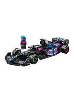 LEGO Speed Champions BWT Alpine F1 Team A524 Race Car Toy with a Collectible Formula 1 Driver Minifigure - Model Kits for 10+ Year Old Boys & Girls or Adult Motorsport Fans 77248 (258 pieces)  - Image 5