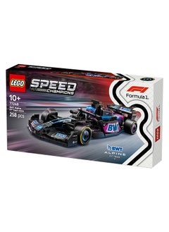 LEGO Speed Champions BWT Alpine F1 Team A524 Race Car Toy with a Collectible Formula 1 Driver Minifigure - Model Kits for 10+ Year Old Boys & Girls or Adult Motorsport Fans 77248 (258 pieces)  - Image 3