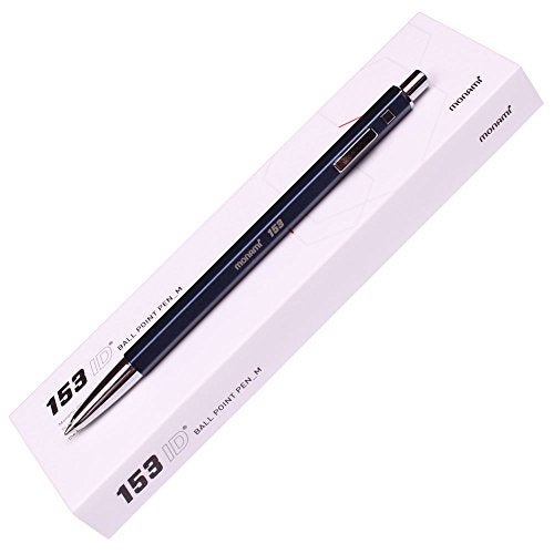 Monami 153 Id, Ball Point, Identity Limited Special 1.0mm Metal Body (Black Ink) - Image 4