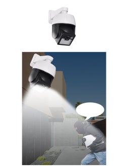 Crony مصابيح حائط LED قابلة لإعادة الشحن بالطاقة الشمسية HW-5118-1 تعمل بالطاقة الشمسية لمحاكاة جسم الإنسان بكاميرا مراقبة ضوء كاميرا وهمي  - Image 4