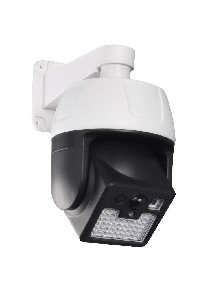 Crony مصابيح حائط LED قابلة لإعادة الشحن بالطاقة الشمسية HW-5118-1 تعمل بالطاقة الشمسية لمحاكاة جسم الإنسان بكاميرا مراقبة ضوء كاميرا وهمي  - Image 1