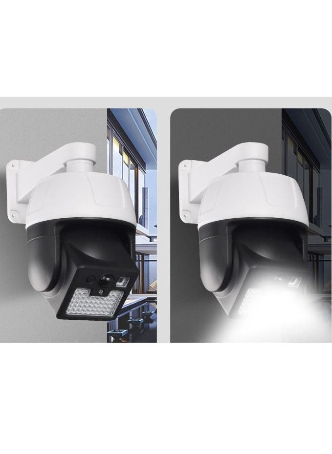 Crony مصابيح حائط LED قابلة لإعادة الشحن بالطاقة الشمسية HW-5118-1 تعمل بالطاقة الشمسية لمحاكاة جسم الإنسان بكاميرا مراقبة ضوء كاميرا وهمي  - Image 2