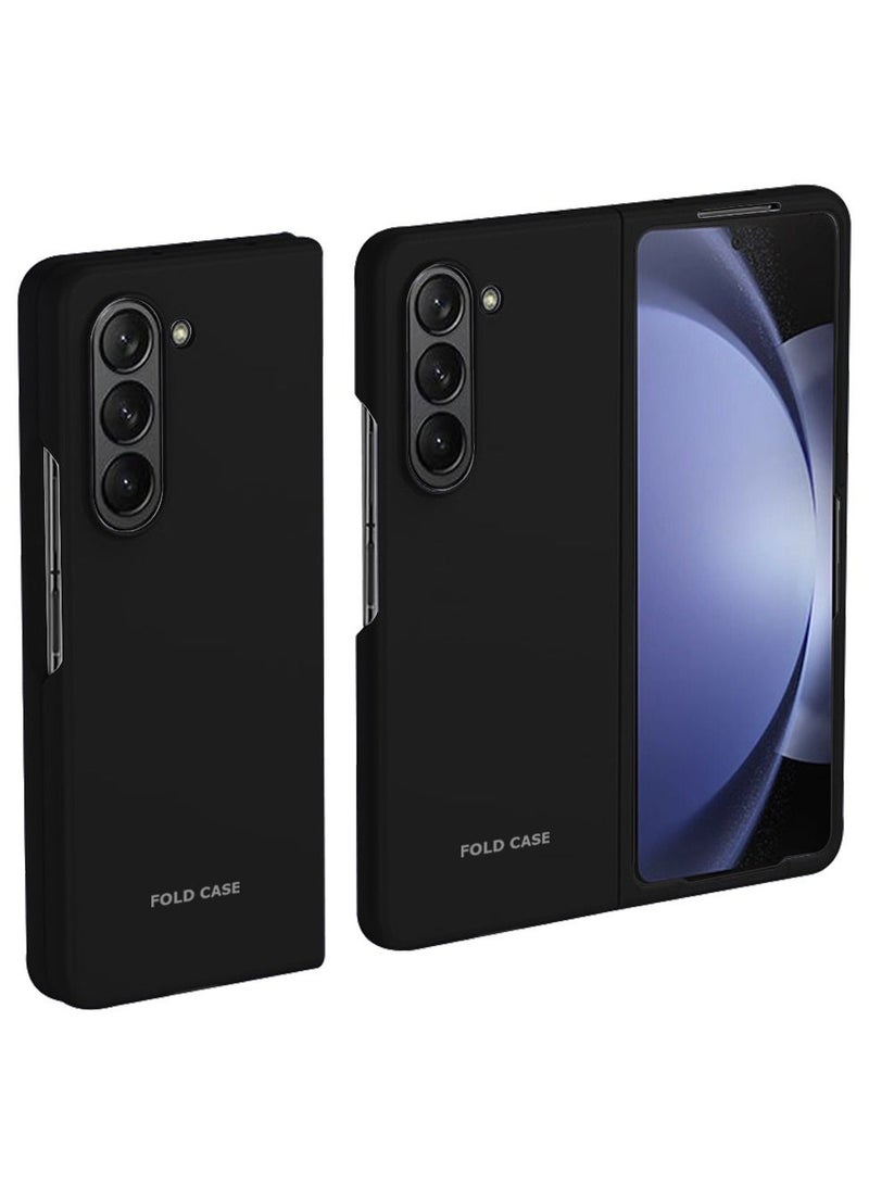 CATANES Fold Case series Phone Case Shockproof Hybrid Slim Cover for Samsung Galaxy Z Fold 5 Black - Image 1