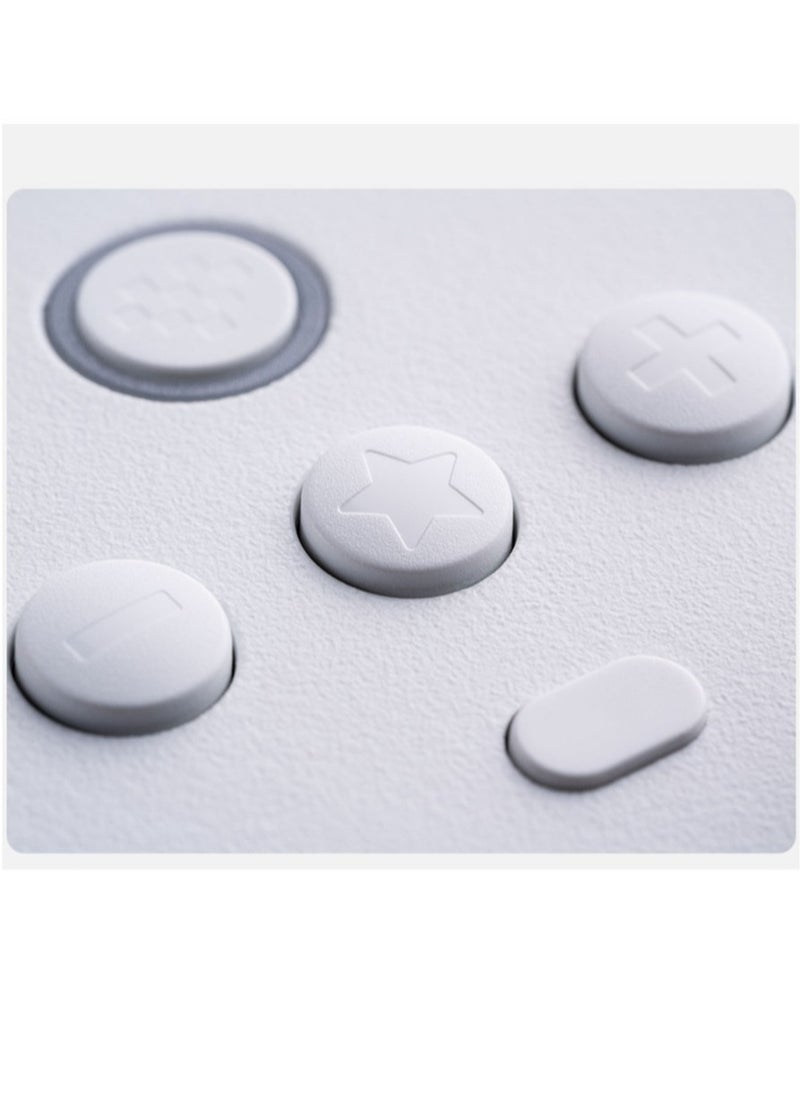 Generic - 2.4G Wireless Controller, Lightweight Portable Hall Effect Joystick, Anti Slip Durable Gamepad Controller, Gaming Controller With Charging Dock For PC, Android, Steam Deck, (1pc, White) - Image 1