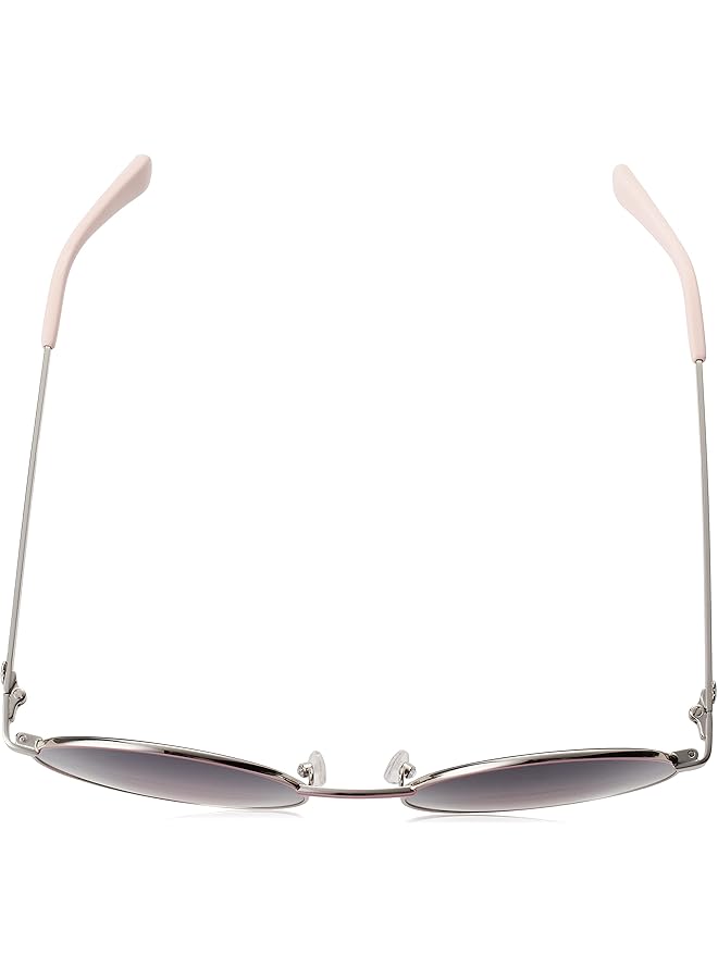 لوف موسكينو نظارة شمسية موسكينو لوف MOL037/S دائرية/بيضاوية الشكل غير مستقطبة للنساء، مقاس العدسة 55 مم، وردي/أخضر - Image 4