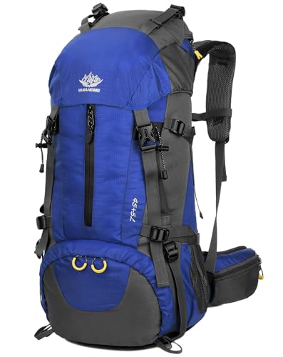 WoneNice 50L(45+5) Waterproof Hiking Backpack - Outdoor Sport Daypack with Rain Cover - Image 1