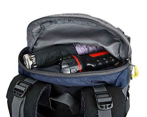 WoneNice 50L(45+5) Waterproof Hiking Backpack - Outdoor Sport Daypack with Rain Cover - Image 5