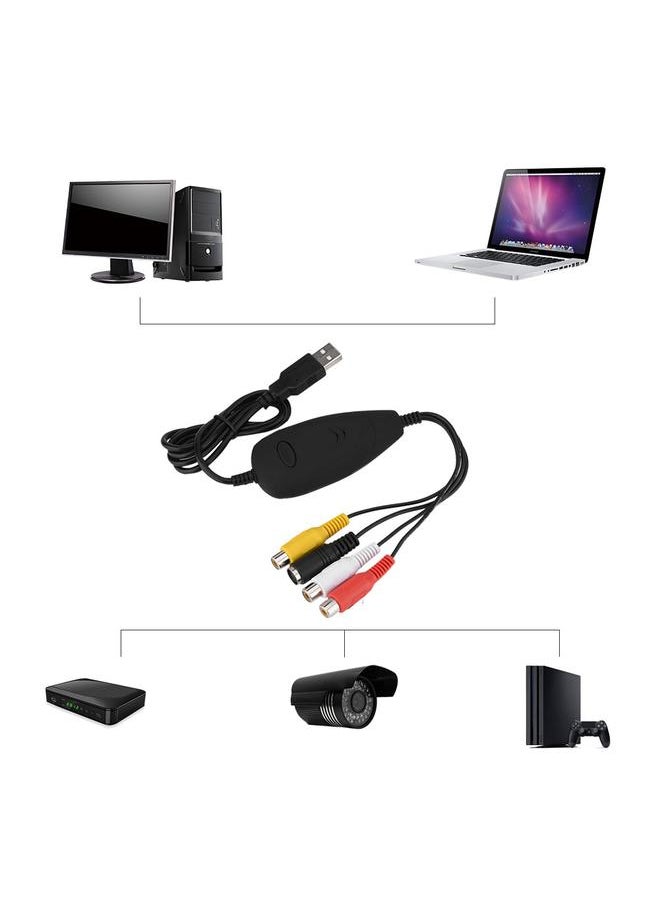 Thoraya Single-channel USB Audio Video Capture Adapter HD UBS 2.0 NTSC/PAL TV Video Capture Card  - Image 4