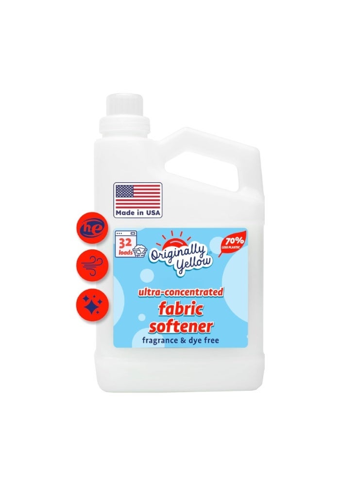 Fabric Softener, Fragrance Free - 946ml, United States
