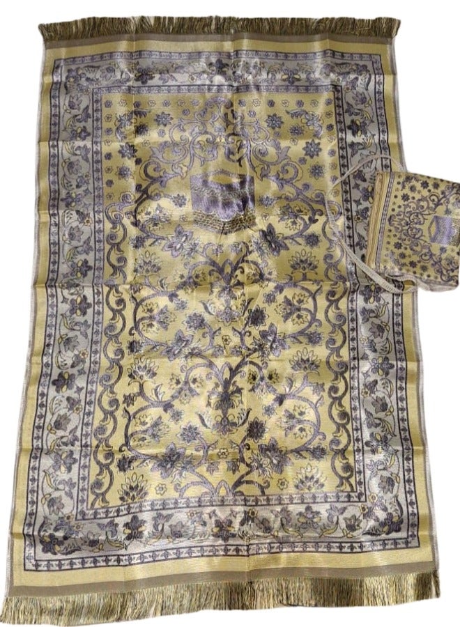 Luxury Prayer Mat with Elegant Embroidery and High Quality Available in Multiple Attractive Colors Comfort and Style in Every Prayer - Image 3