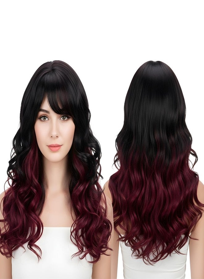 Rapidsflow® Full Head Synthetic Women Wigs Long Hair For Women/Women Wigs Natural (Free Wig Cap + Carry Pouch) - Image 1