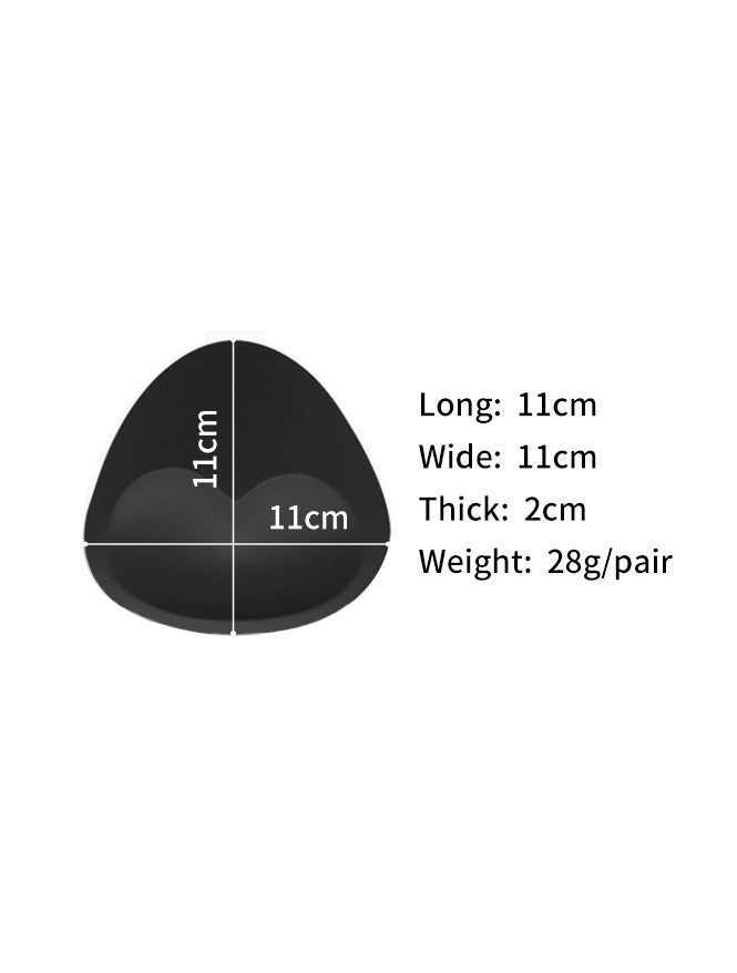 DEYVI Sticky Push Up Pads Adhesive Silicone Bra Nipple Covers Breast Enhancer Inserts Waterproof Soft Padding for Weddings Swimsuits and Bikinis - Image 5