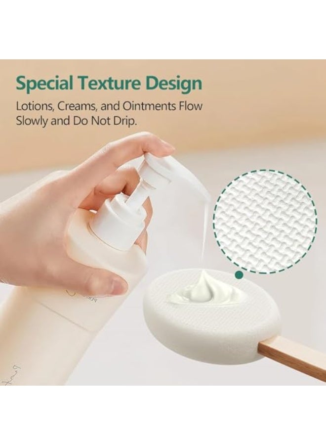 YelaJoy Back Lotion Applicator with 3 Replaceable Pads, Lotion Applicator for Back Self Elderly, Women, Sunscreen Applicator for Cream with 17" Curved Handle Easy to Target Back and Feet  - Image 4
