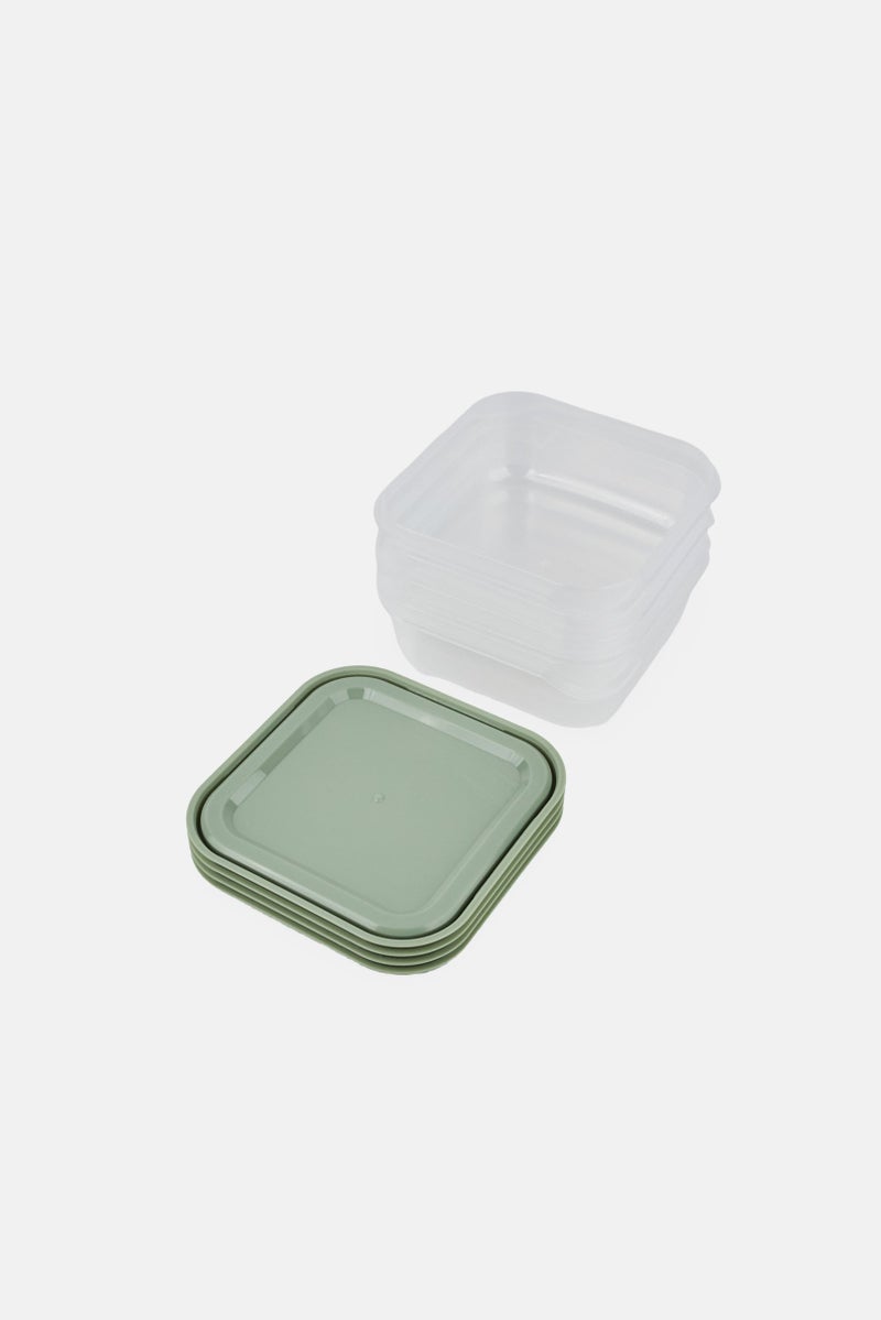 Farberware 8 Piece Square Storage Set, Mint Green - Image 2