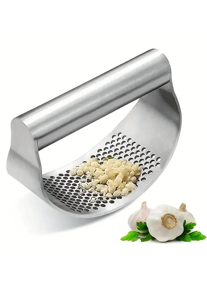 Stainless Steel Garlic Masher Dishwasher Safe Easy To Use And Clean - Image 4