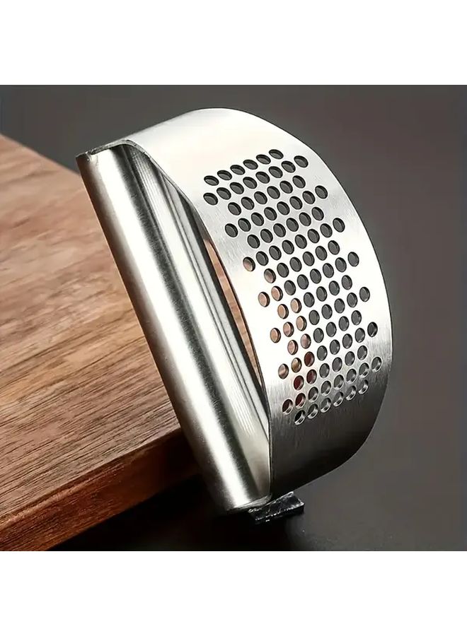 Stainless Steel Garlic Masher Dishwasher Safe Easy To Use And Clean - Image 5