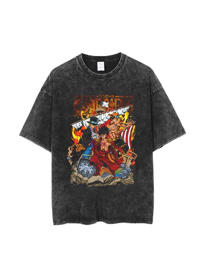 KUYING One Piece Short Sleeved T-Shirt 