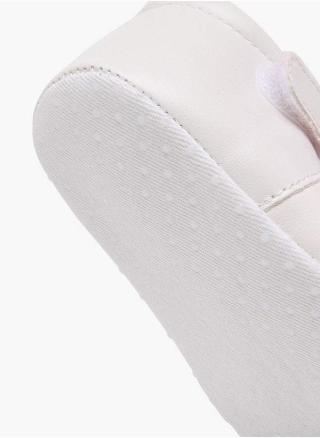 Barefeet Cutwork Detail Booties with Hook and Loop Closure  - Image 5