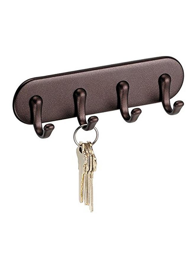 InterDesign 4 Hook Rack Bronze  - Image 2