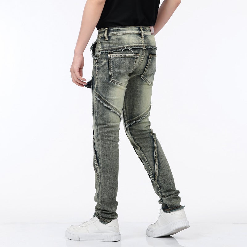 Unisex Classic Denim Jeans Loose Fit Daily Outdoor Wear - Image 3
