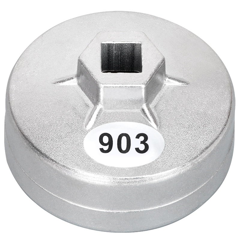 Tongze 74mm Oil Filter Wrench 14 Flutes Oil Filter Removal Tool Compatible with FL910SFL500S BRIGGSSTRATTON 492932695396792326 FRAM PH8170 TECUMSEH 36563 WIX 57035 Lawn Mower Oil Filters - Image 3