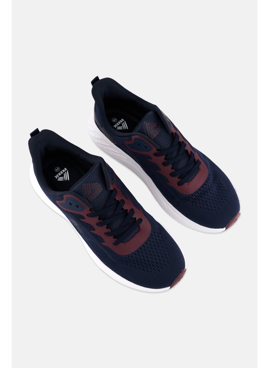 RBX - Men Lace Up Running Shoes, Navy - Image 1