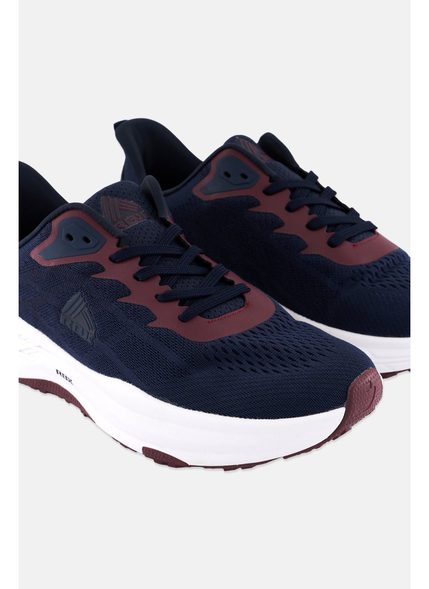 RBX - Men Lace Up Running Shoes, Navy - Image 1