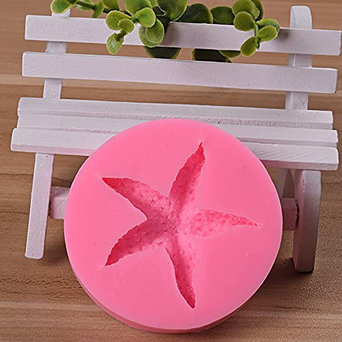 TUKE Starfish Shell Fondant Silicone Molds Cake Candy Cake Decoration Tools DIY Creative Chocolate Mold - Image 4