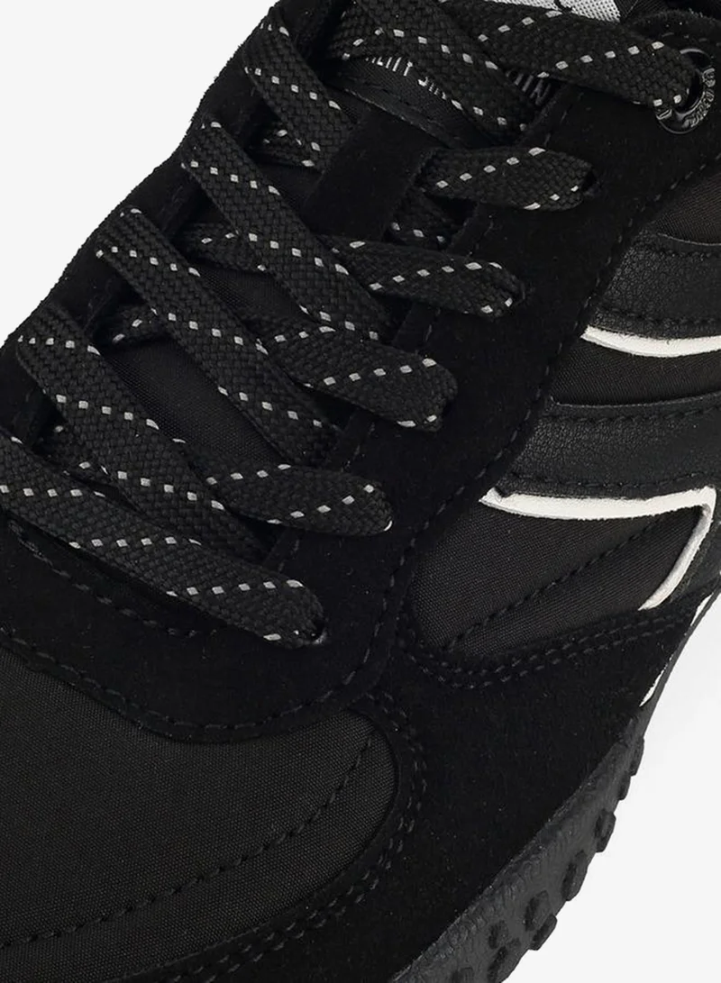 Lee Cooper BLACK Women Lace-Up Sneakers for Women | Best Price UAE