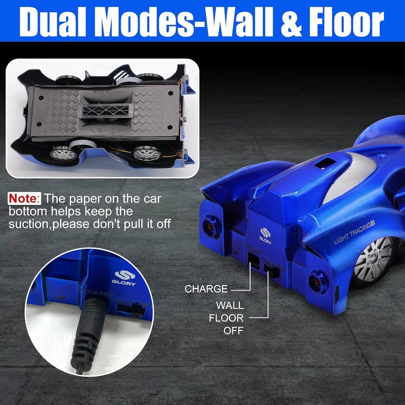 7JI Remote Control Rock Crawler, Red Cross Stunt Toy Car, 360-Degree Rotating Rock Climbing Car, Lightweight Electric Rock Crawler, Cool LED Light, Gift - Image 5
