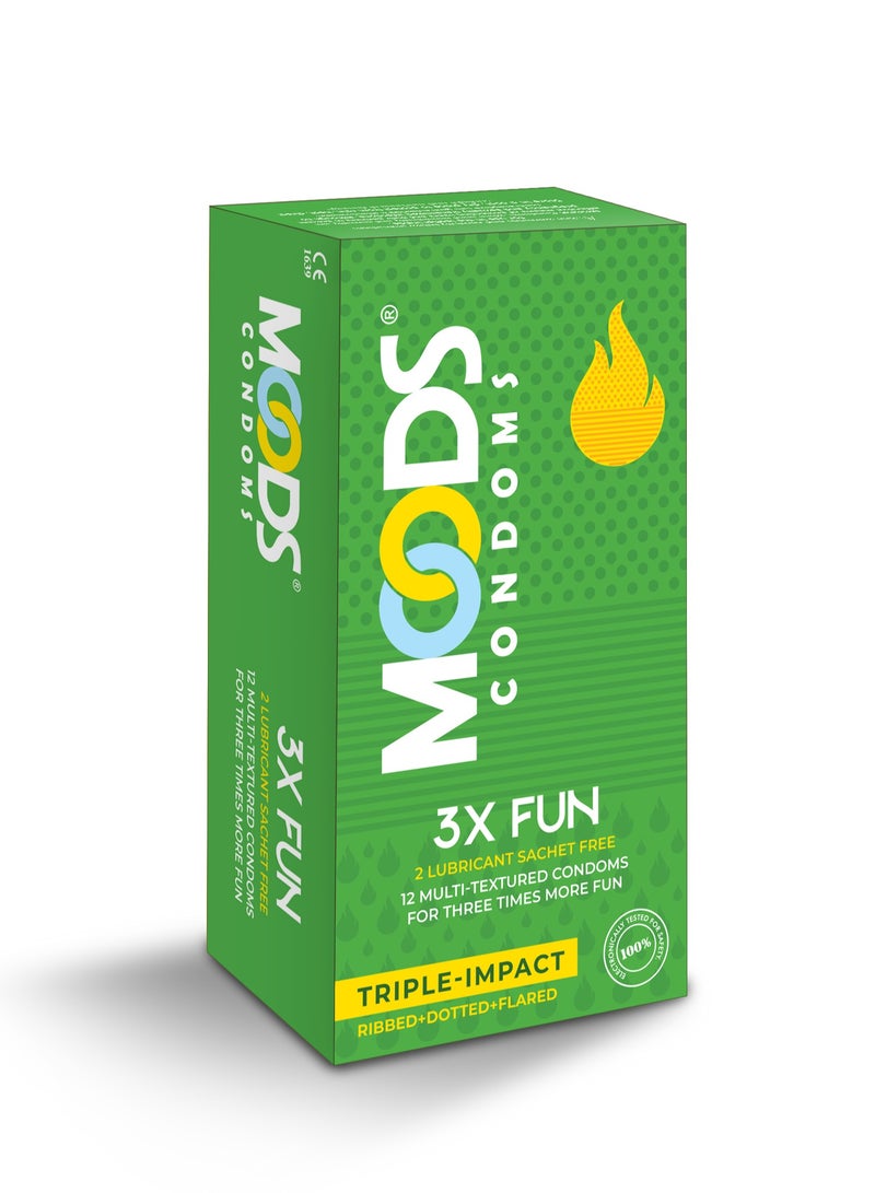 Moods 3X FUN CONDOMS - Image 1