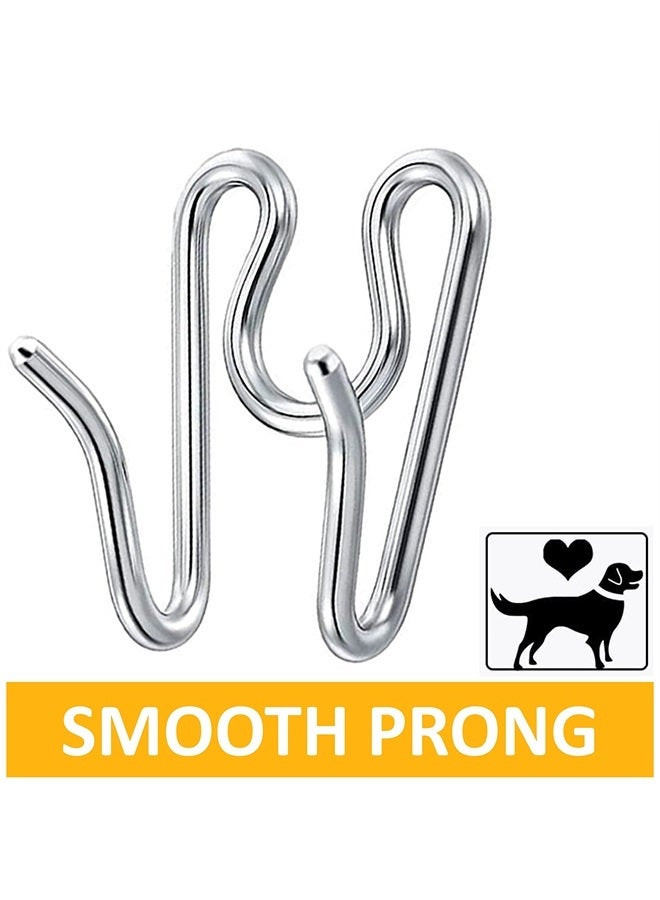 MOZETO (5 Pack) Stainless Steel Sprenger Prong Collar Links 2.25/3.2/4.0mm, MOZETO Extral Pinch Collar Links Designed for Herm. Sprenger Collar (3.2mm, Silver) - Image 4