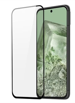 DUX DUCIS DUX DUCIS 10D Tempered Glass Screen Protector, Designed for Google Pixel 8a, Medium Alumina Glass Film Full Glue HD Clear Phone Screen Protector - Black  - Image 1