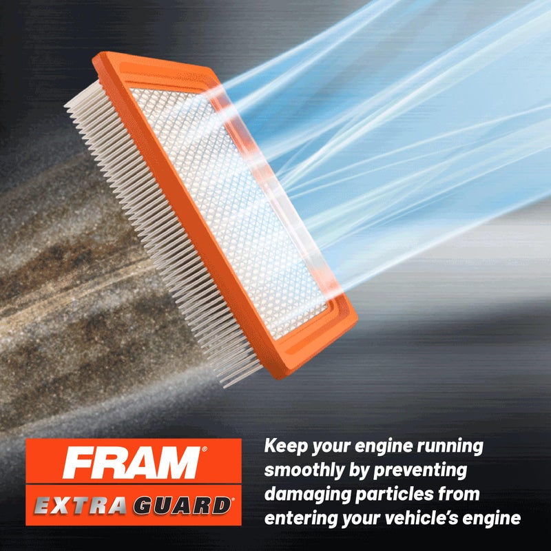 FRAM Extra Guard CA10467 Replacement Engine Air Filter for Select Honda Accord and Crosstour (2.4L), Provides Up to 12 Months or 12,000 Miles Filter Protection - Image 5
