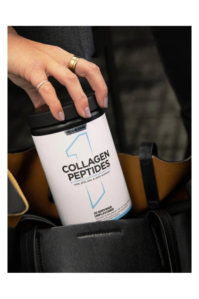 Rule1 Collagen Peptides Powder Hydrolyzed Bovine - Chocolate Fudge - 250gm - 20 serving - Image 2