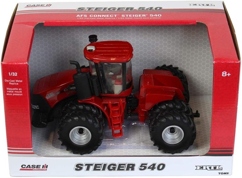 Ertl Case IH 1/32 AFS Connect Steiger 540 4WD Tractor with Duals ZFN44240 - Image 5
